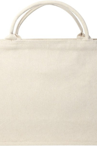 Page 500 g/m² Aware™ recycled book tote bag - EgotierPro 120711