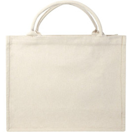 Page 500 g/m² Aware™ recycled book tote bag - EgotierPro 120711