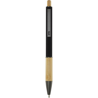 Stylo bille en aluminium recyclé Darius (encre noire) - EgotierPro 107877