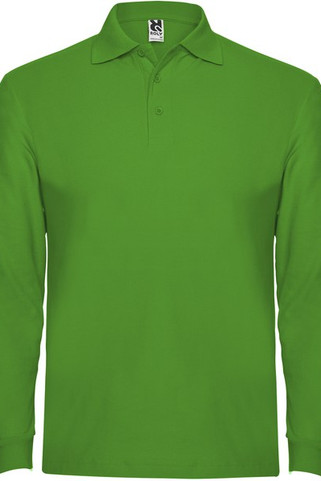 Roly R6635 - Estrella Langarm Poloshirt für Herren