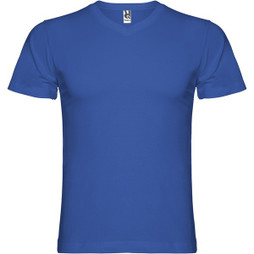 Roly R6503 - T-shirt de manga curta com decote em V para homem "Samoyedo"