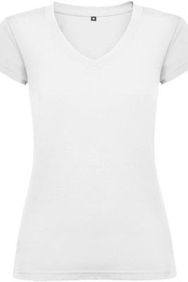 Roly R6646 - Victoria short sleeve women's v-neck t-shirt