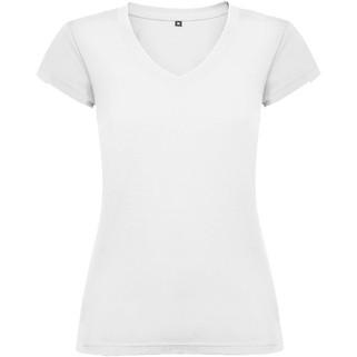Roly R6646 - T-shirt Victoria à col en V et manches courtes pour femme