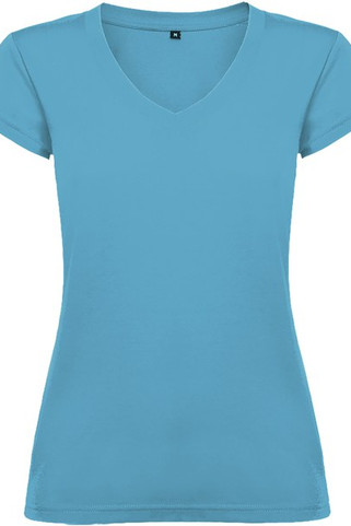 Roly R6646 - Victoria short sleeve womens v-neck t-shirt
