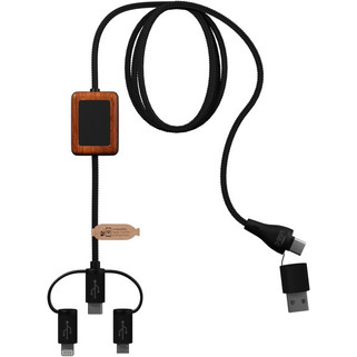 SCX.design 2PX138 - C46 5-in-1 CarPlay-Kabel mit Leuchtlogo