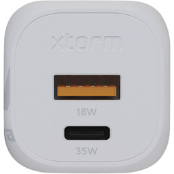 Xtorm 124394 - Xtorm XEC035 GaN² Ultra 35 W Wandladegerät
