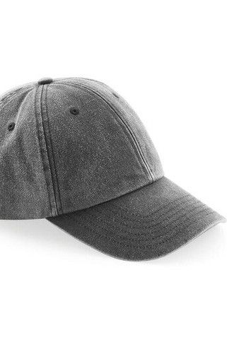 Beechfield BF655 - Retro Baumwollkappe mit Messingschnalle