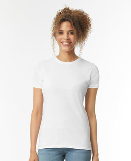 Gildan G64000L - Premium Softstyle Ringspun Cotton Ladies T-Shirt