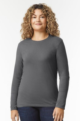 Gildan G64400 - Premium Long Sleeve Ringspun Cotton T-Shirt for Men