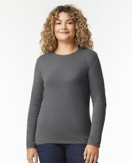 Gildan G64400 - Premium Long Sleeve Ringspun Cotton T-Shirt for Men