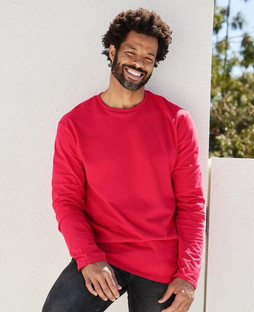 Gildan G64400 - Premium Long Sleeve Ringspun Cotton T-Shirt for Men