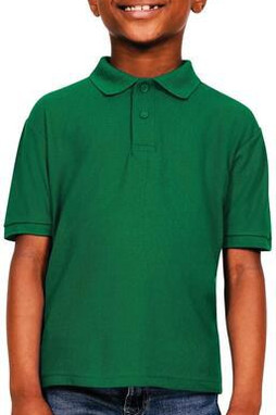 Casual Classics C101B - Durable Kids Polycotton Polo Shirt for School & Sports