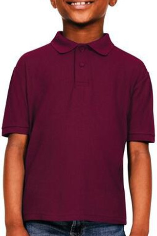 Casual Classics C101B - Durable Kids Polycotton Polo Shirt for School & Sports