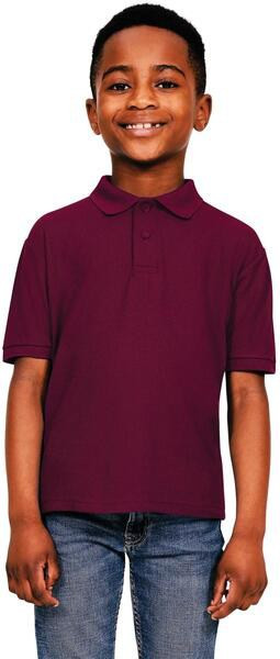 Casual Classics C101B - Durable Kids Polycotton Polo Shirt for School & Sports