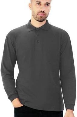 Casual Classics C1007 - Versatile Long Sleeve Polycotton Polo Shirt