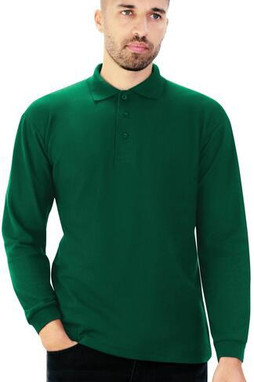 Casual Classics C1007 - Versatile Long Sleeve Polycotton Polo Shirt