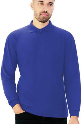 Casual Classics C1007 - Versatile Long Sleeve Polycotton Polo Shirt