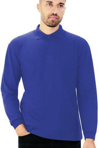 Casual Classics C1007 - Versatile Long Sleeve Polycotton Polo Shirt