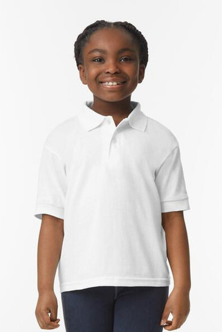 Gildan G8800B - Gildan Youth DryBlend Polo - Red, Regular Fit