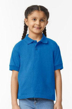 Gildan G8800B - Gildan Youth DryBlend Polo - Red, Regular Fit