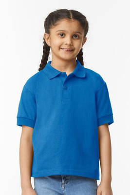 Gildan G8800B - Gildan Youth DryBlend Polo - Red, Regular Fit