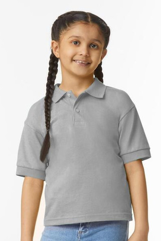 Gildan G8800B - Gildan Youth DryBlend Polo - Red, Regular Fit