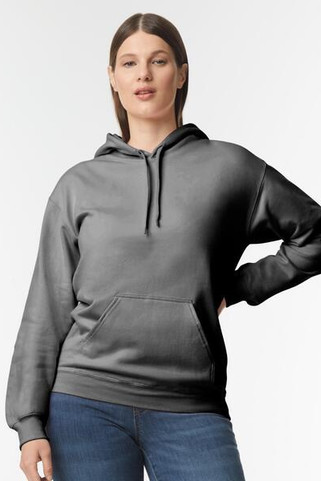 Gildan GSF500 - Gildan Softstyle Midweight Unisex Hoodie with Kangaroo Pocket
