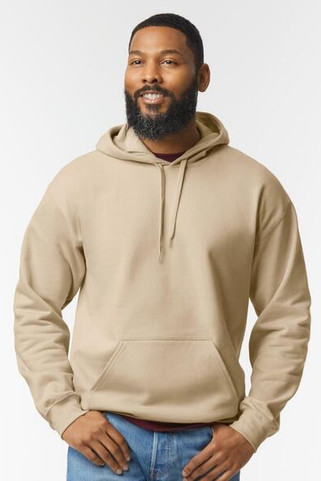 Gildan GSF500 - Gildan Softstyle Midweight Unisex Hoodie with Kangaroo Pocket