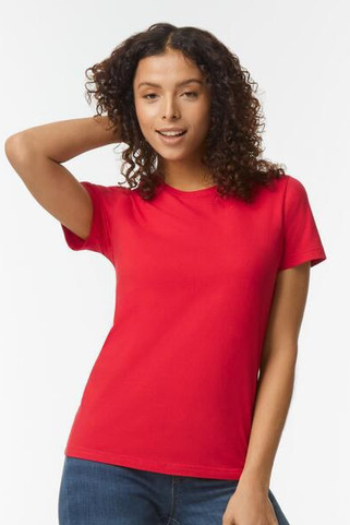 Gildan G65000L - Gildan Softstyle Ladies Midweight Cotton Tee
