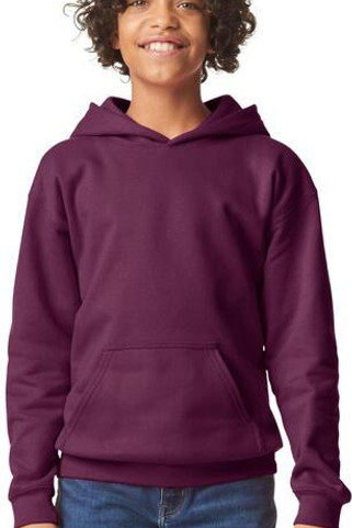 Gildan GSF500B - Gildan Softstyle Kids Midweight Pullover Hoodie