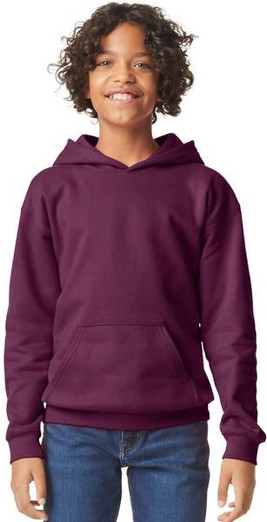 Gildan GSF500B - Gildan Softstyle Kids Midweight Pullover Hoodie