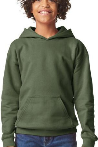 Gildan GSF500B - Gildan Softstyle Kids Midweight Pullover Hoodie