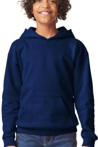 Gildan GSF500B - Gildan Softstyle Kids Midweight Pullover Hoodie