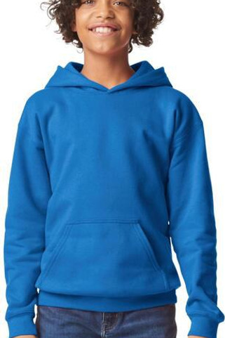 Gildan GSF500B - Gildan Softstyle Kids Midweight Pullover Hoodie