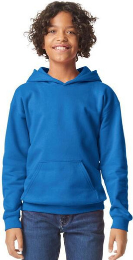 Gildan GSF500B - Gildan Softstyle Kids Midweight Pullover Hoodie