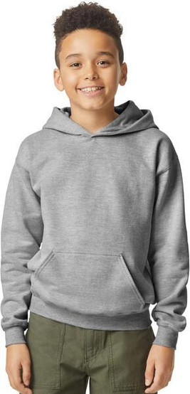 Gildan GSF500B - Gildan Softstyle Kids Midweight Pullover Hoodie