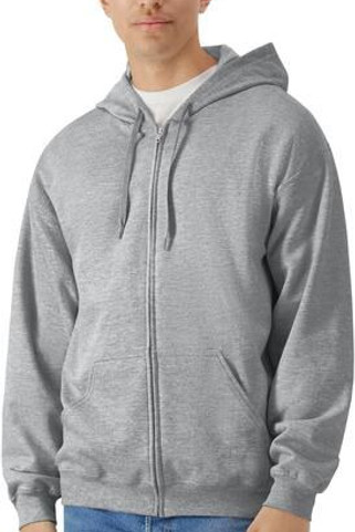 Gildan GSF600 - Gildan Softstyle Midweight Unisex Zip Hoodie