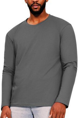 Casual Classics CR1550 - Mens Casual Long Sleeve Ringspun Cotton Tee