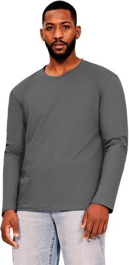 Casual Classics CR1550 - Mens Casual Long Sleeve Ringspun Cotton Tee