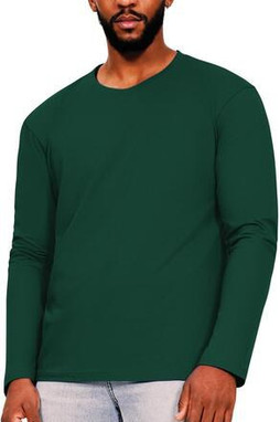 Casual Classics CR1550 - Mens Casual Long Sleeve Ringspun Cotton Tee