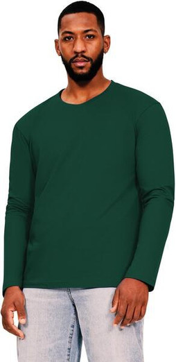 Casual Classics CR1550 - Mens Casual Long Sleeve Ringspun Cotton Tee