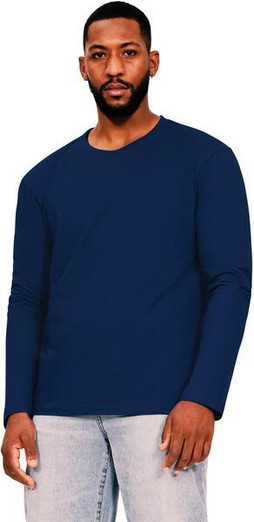 Casual Classics CR1550 - Mens Casual Long Sleeve Ringspun Cotton Tee