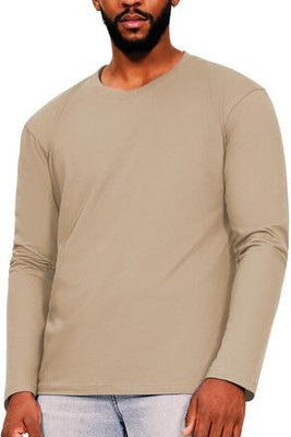 Casual Classics CR1550 - Men's Casual Long Sleeve Ringspun Cotton Tee