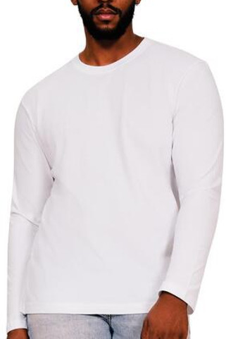 Casual Classics CR1550 - Mens Casual Long Sleeve Ringspun Cotton Tee