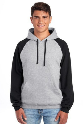 Jerzees J96CM - Jerzees NuBlend Classic Raglan Hoodie with Kangaroo Pocket