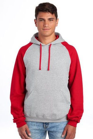 Jerzees J96CM - Jerzees NuBlend Classic Raglan Hoodie with Kangaroo Pocket