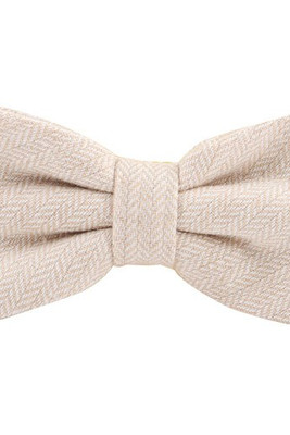 KARLOWSKY KYAK9 - Stylish urban bow tie with herringbone pattern