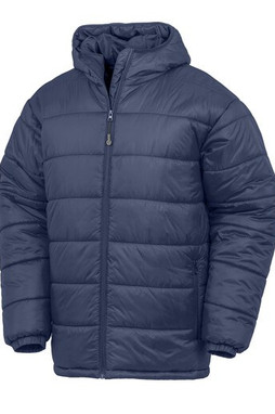 Result RS910X - RESIRKULERT HOODED POLSTRET PARKA