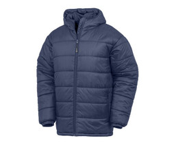 RESULT RS910X - Doudoune à capuche en nylon & polyester recyclé