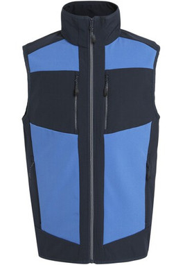 REGATTA RGA907 - Bodywarmer bicolore en Softshell